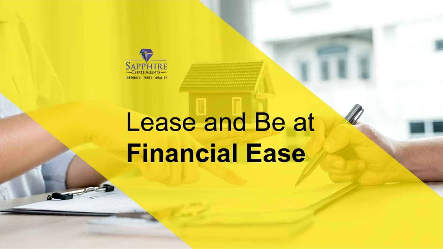 Benefits of lease and rental homes