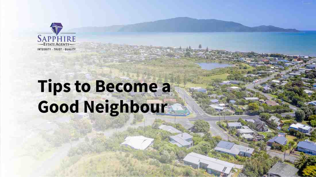 Tips to become a good neighbour